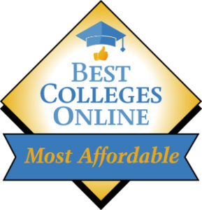 Best College Online - Most Affordable Badge